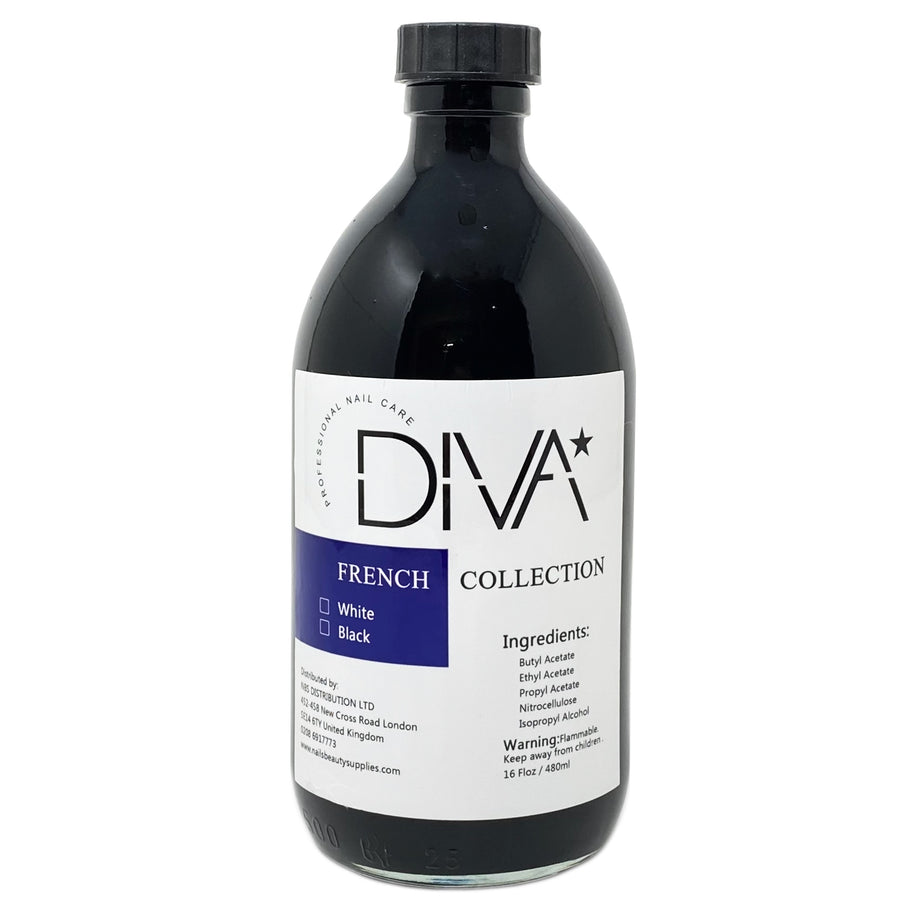 DIVA Refill Black Nail Polish